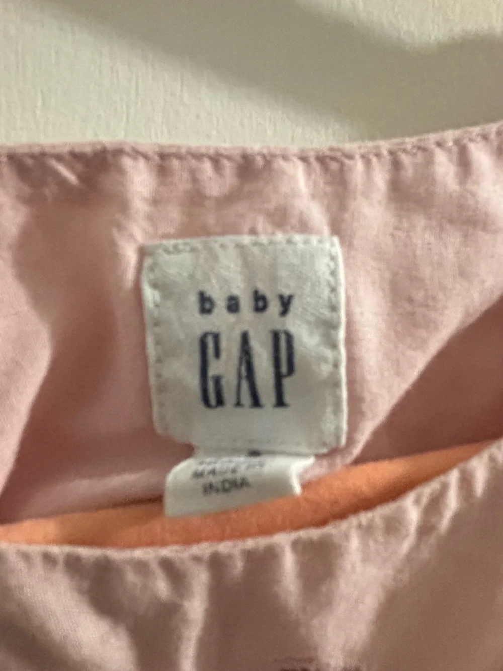 GAP Light Pink Eyelet Ruffle Dress for Girls